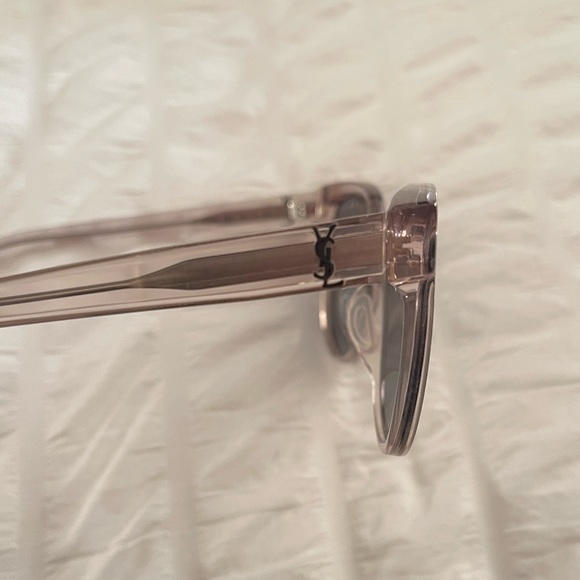 Saint Laurent SL M/23K Transparent Sunglasses - Picture 3 of 7